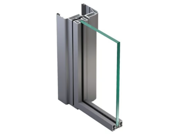 HIDDEN PIVOT - Glass and aluminium door by METRA Building - view 2